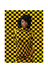HARTMAN  Grafika na akrylovém skle A.I Art  Black Magic Woman 06, 46 x 61 cm