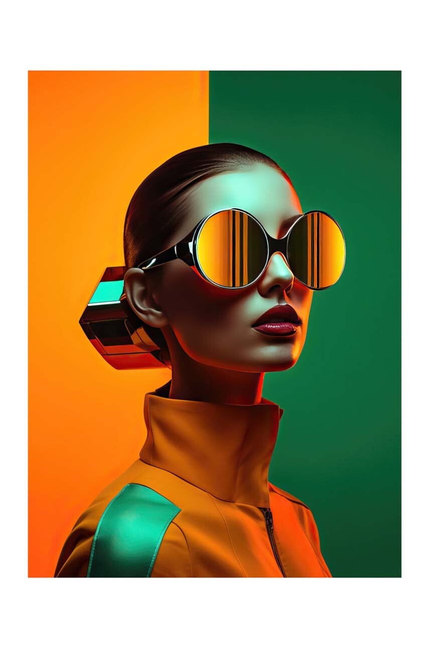 HARTMAN  Plakát A.I. ART  La Mode De Demain, 27,94 x 35,56 cm