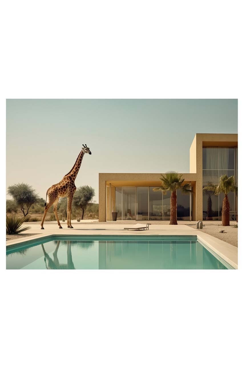 HARTMAN  Plakát A.I. ART  Urban Zoo 13, 27,94 x 35,56 cm