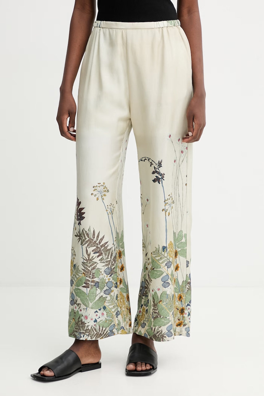 Hedvábné kalhoty MUNTHE FABERT