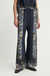 Hedvábné kalhoty MUNTHE FABERT