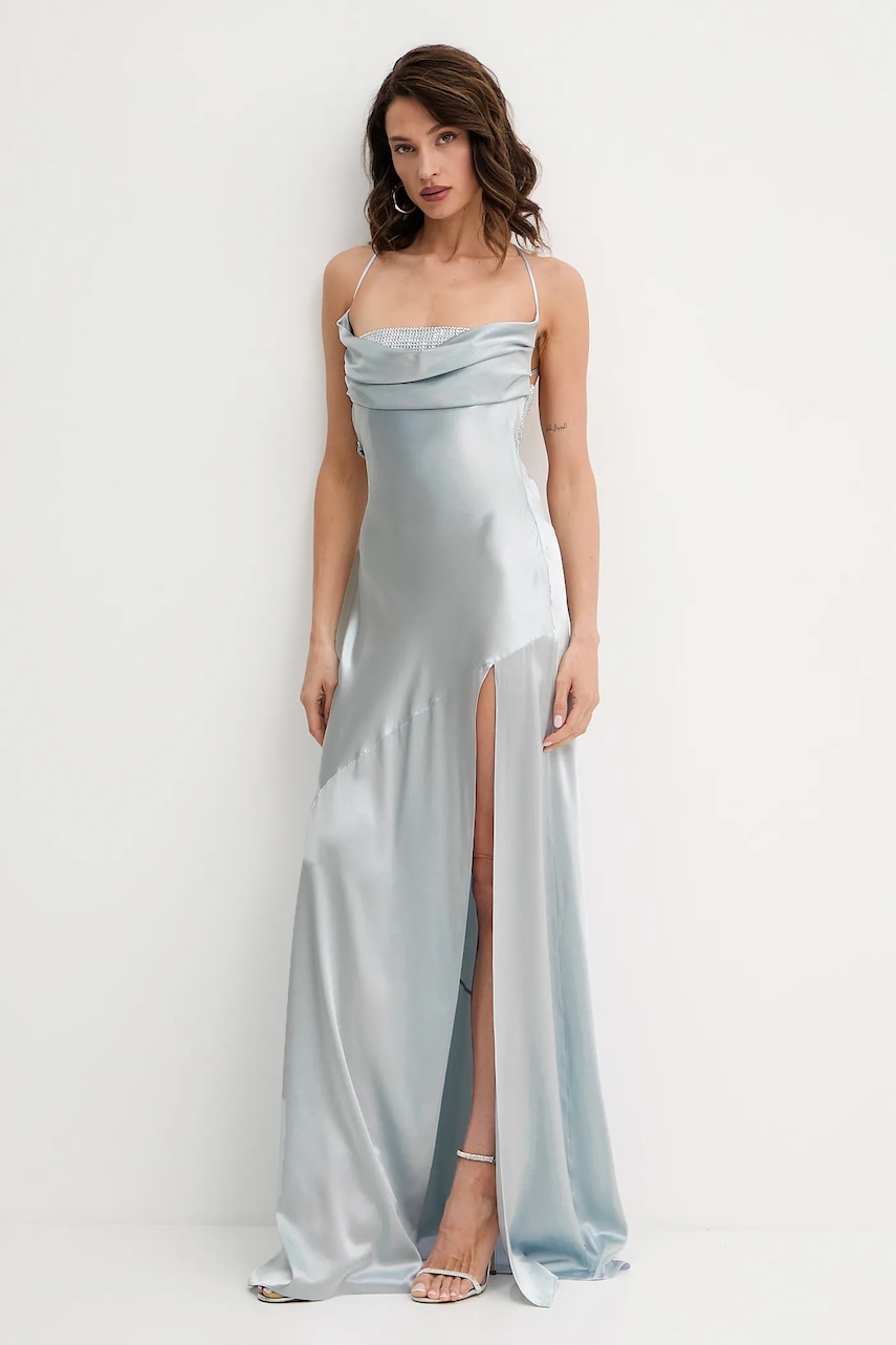 Hedvábné šaty Retrofete Emery