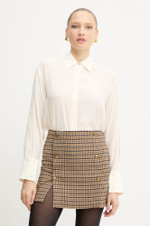 Hedvábné tričko BOSS BinaliaTI_Friday