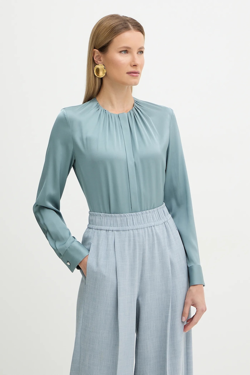 Hedvábné tričko BOSS