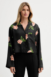 Hedvábné tričko Nanushka