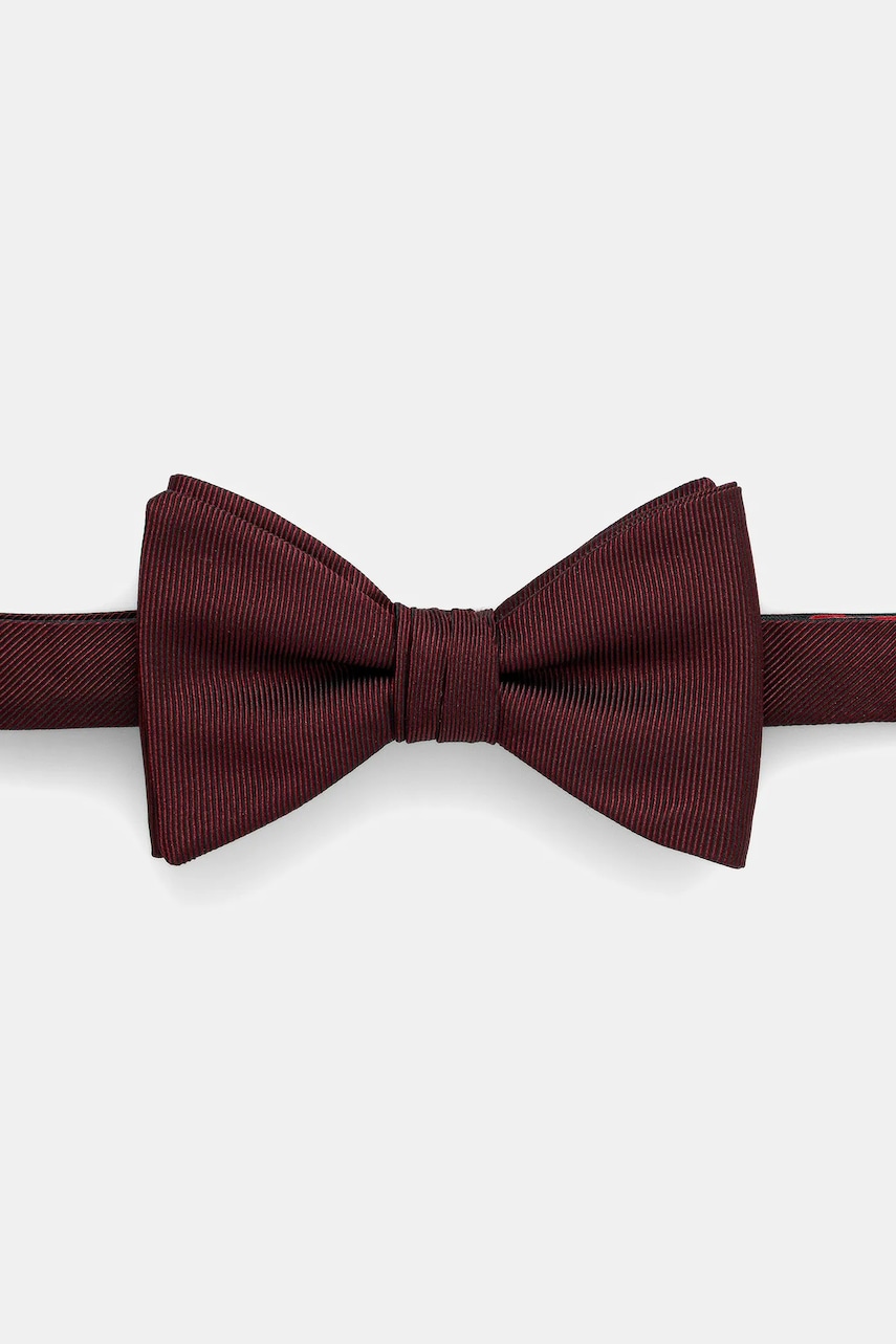 Hedvábný motýlek HUGO Bow tie dressy