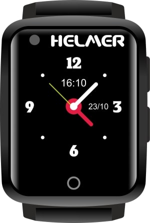 Helmer Chytré dotykové hodinky s GPS lokátorem a fotoaparátem - LK 716 černé