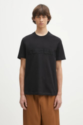 Helmut Lang  Bavlněné tričko  EMBOSSED.TEE.ROUNDED