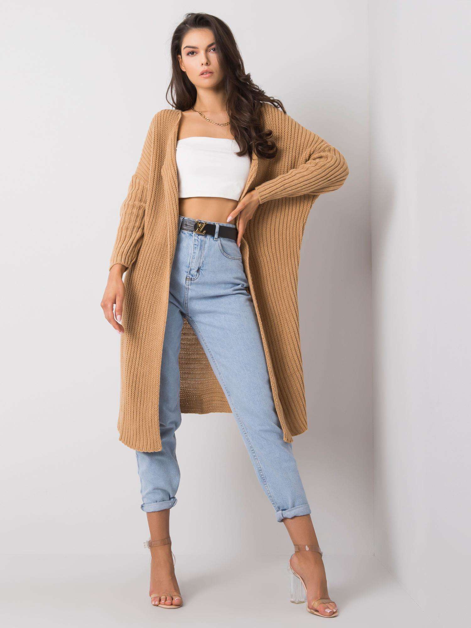 Hnědý svetr OH BELLA