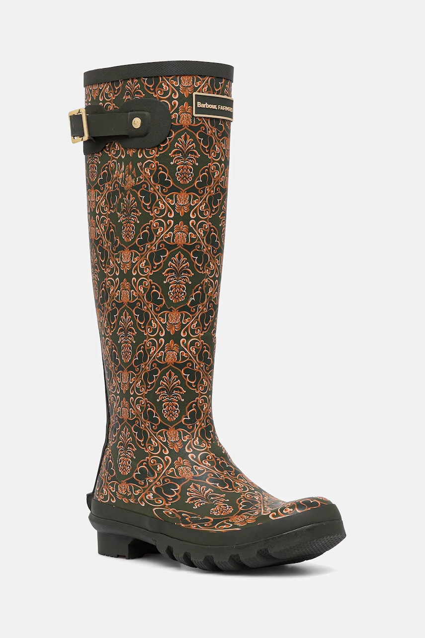 Holínky Barbour Barbour x Farm Rio Cami Wellington