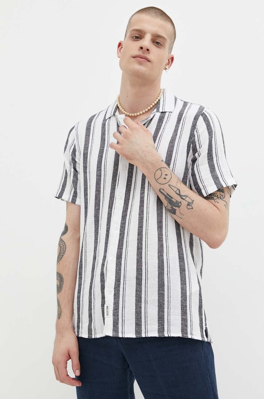 Hollister Co.  Košile s příměsí lnu