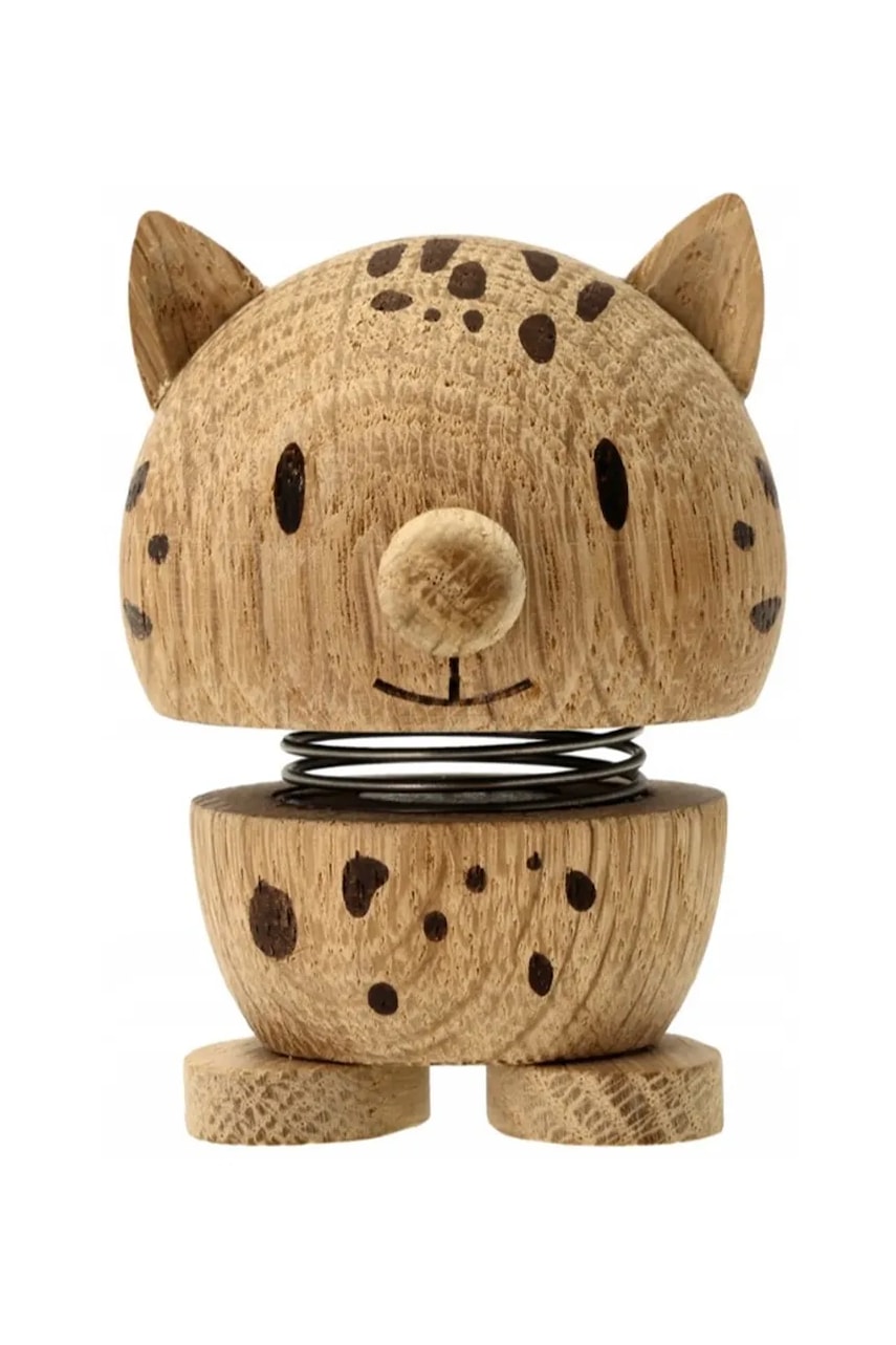 Hoptimist  figurka dekorativní dřevěná S