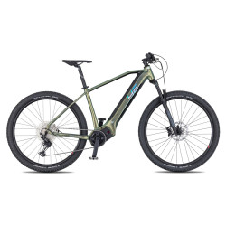 Horské elektrokolo 4EVER Exstream PRO 820Wh 29" 10.0 S (15,5", 155-165 cm) snake green/hologram