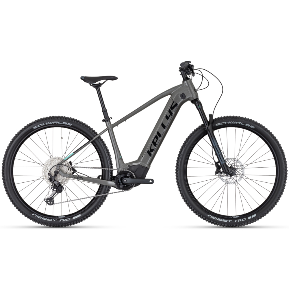 Horské elektrokolo KELLYS TAYEN R90 P 27.5" 7.0 S (16", 155-168 cm) Grey