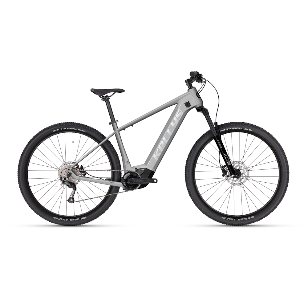 Horské elektrokolo KELLYS TYGON R10 Air P 725Wh 29" 10.0 M (17", 170-185 cm) Light Grey