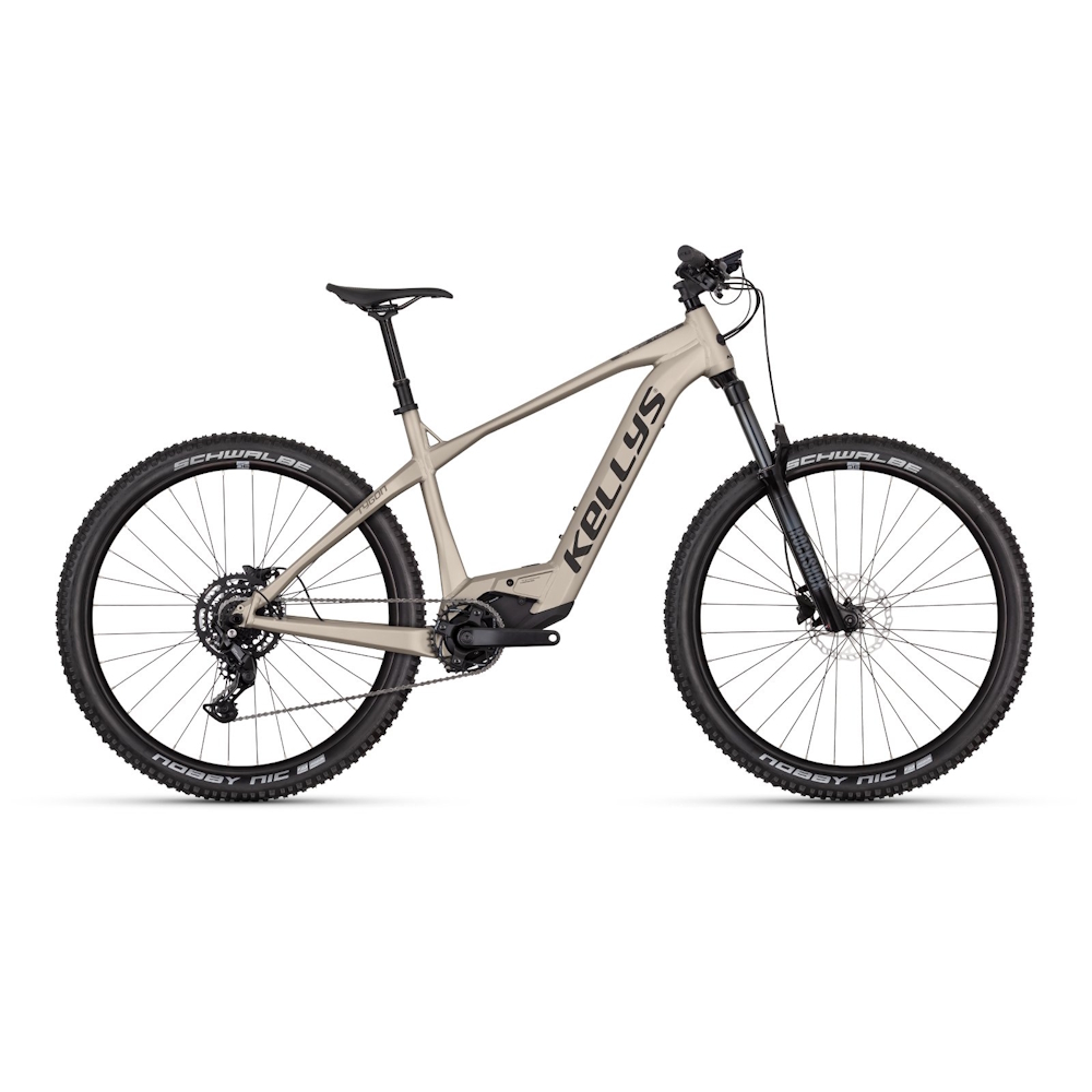 Horské elektrokolo KELLYS TYGON RS50 P 820Wh 29" - model 2026 M (17,5", 170-185 cm) Mocha Grey