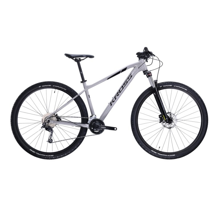 Horské kolo Kross Level 3.0 29" Gen 002 S (16", 165-172 cm) šedá/černá