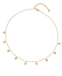 Hot Diamonds Půvabný pozlacený náhrdelník s diamantem Jac Jossa Soul DN149