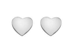 Hot Diamonds Stříbrné srdíčkové náušnice Silver Whisper SWE001