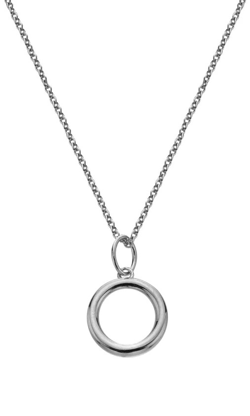 Hot Diamonds Stříbrný náhrdelník Silver Whisper SWP011 (řetízek, přívěsek)