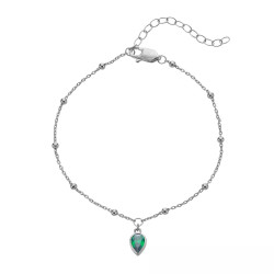 Hot Diamonds Stříbrný náramek pro ženy narozené v květnu Silver Whisper SWB029