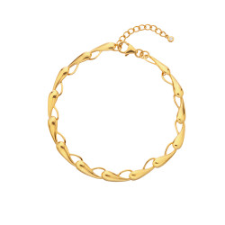Hot Diamonds Stylový pozlacený náramek Jac Jossa Soul DL670