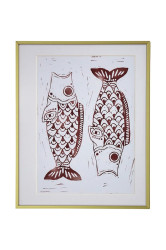 House Doctor  dekorace z kovu 50 x 40 cm