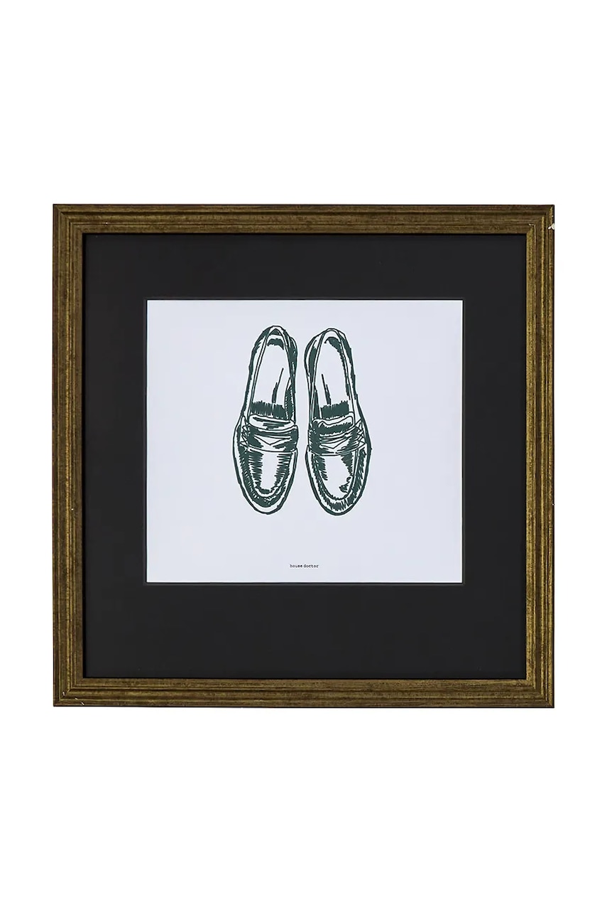House Doctor  Nástěnná dekorace v rámu  HDShoe 40 x 40 cm