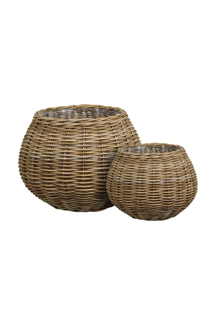 House Nordic  Sada obalů na květináče  Melaka o57 / o33 cm 2-pack