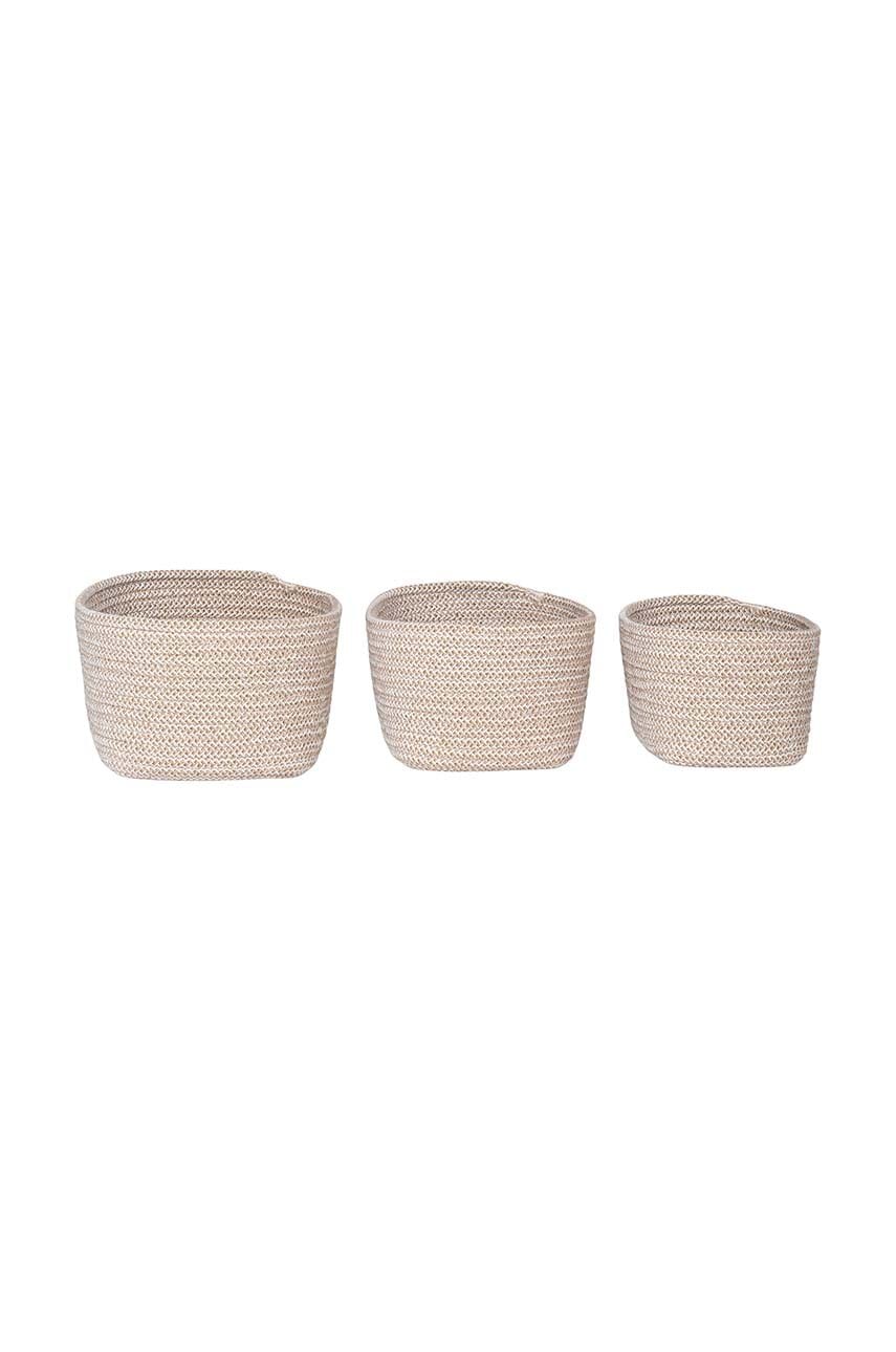 House Nordic  Sada úložných košů  Cadima 3-pack