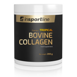 Hovězí kolagen inSPORTline BovineCollagen 200 g tropické ovoce