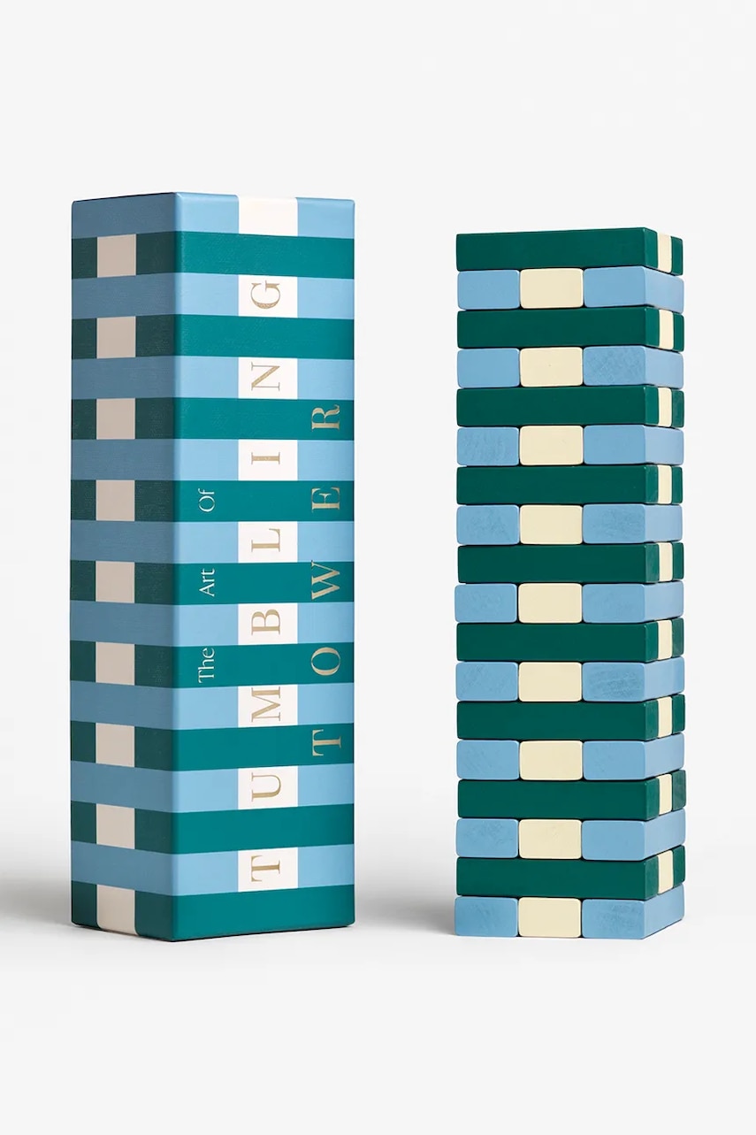 Hra zručnosti Printworks Tumbling Towers 28,5 × 8,5 × 8 cm