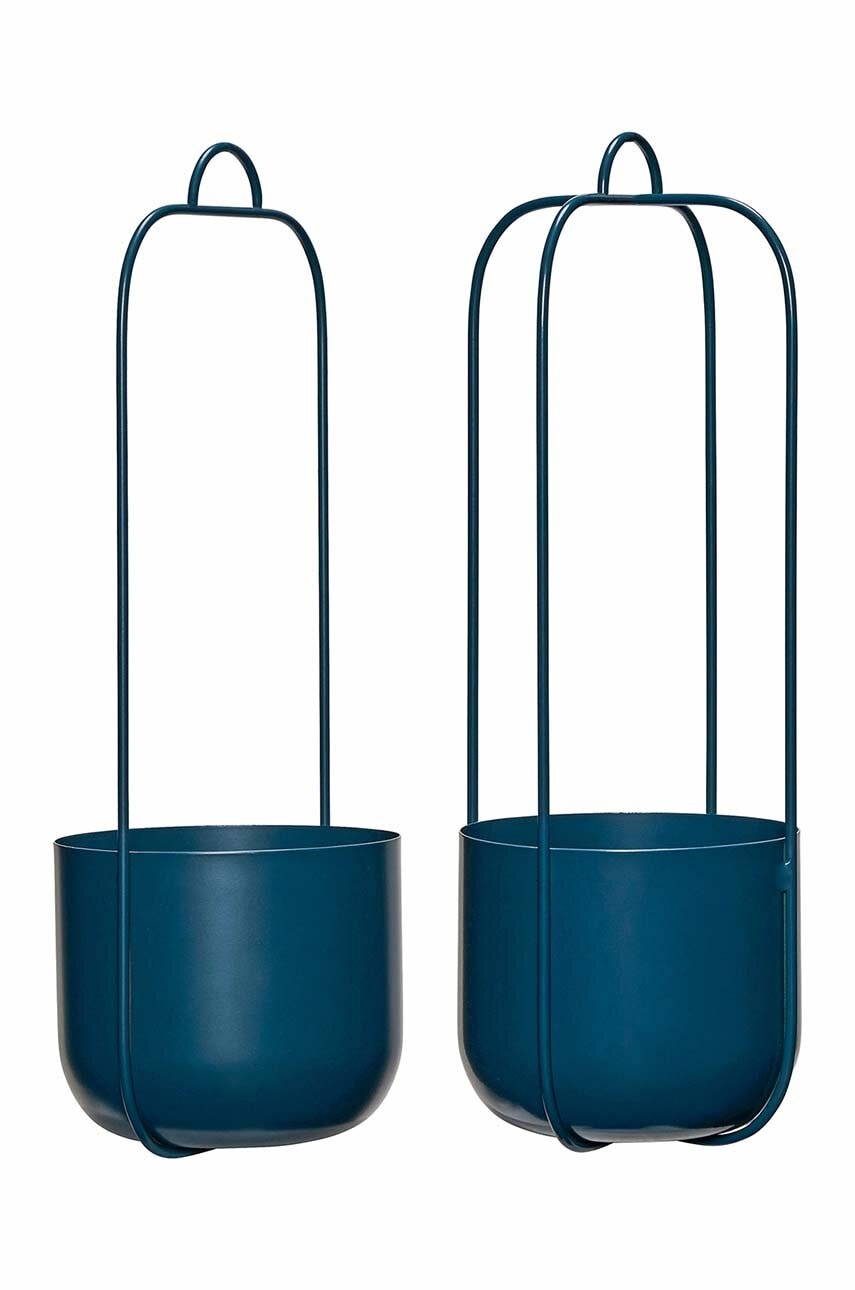 Hübsch  Závěsný květináč  Lotus 16 x 44 cm 2-pack