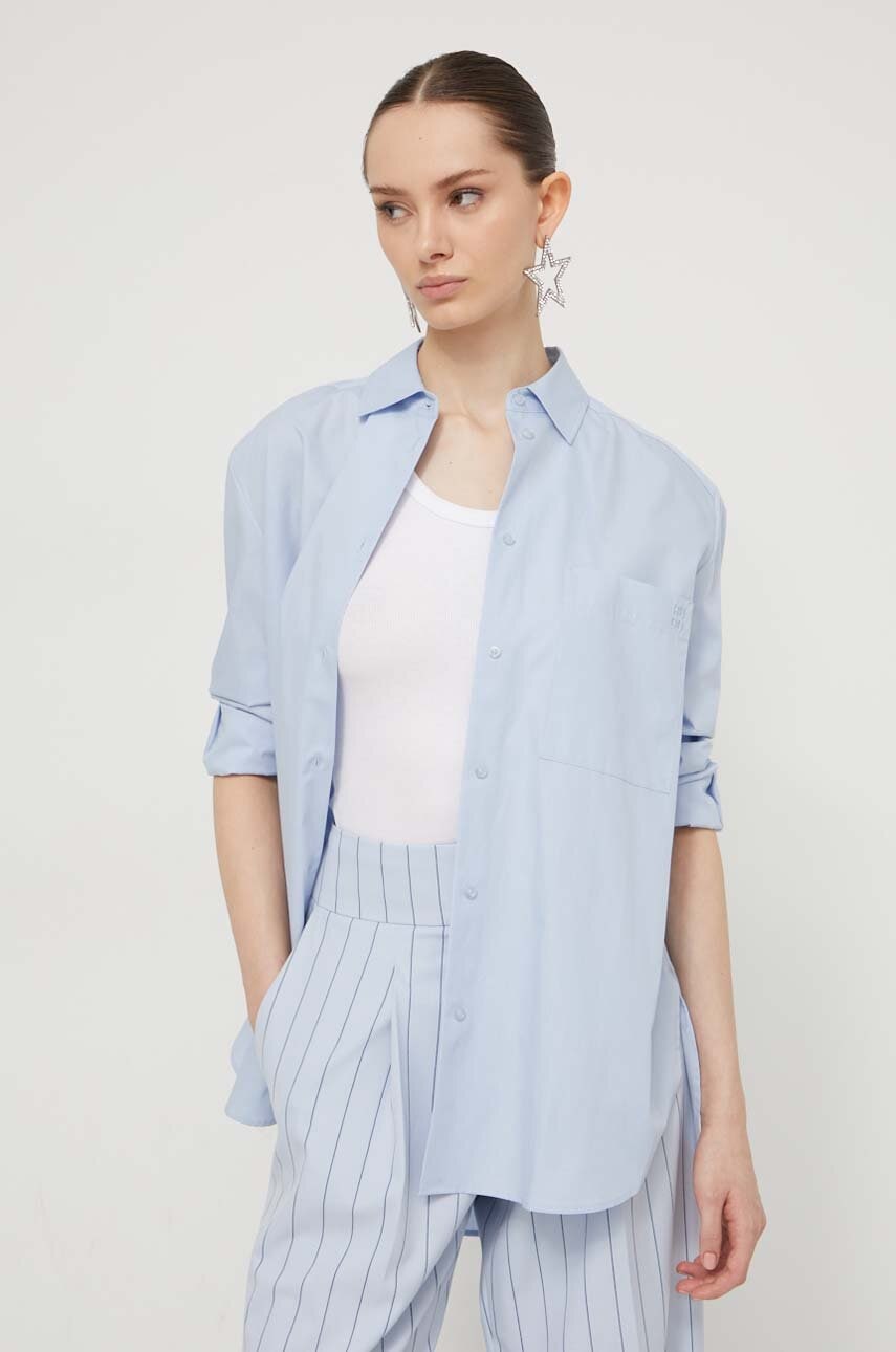 HUGO  Bavlněná košile  The Oversize Shirt
