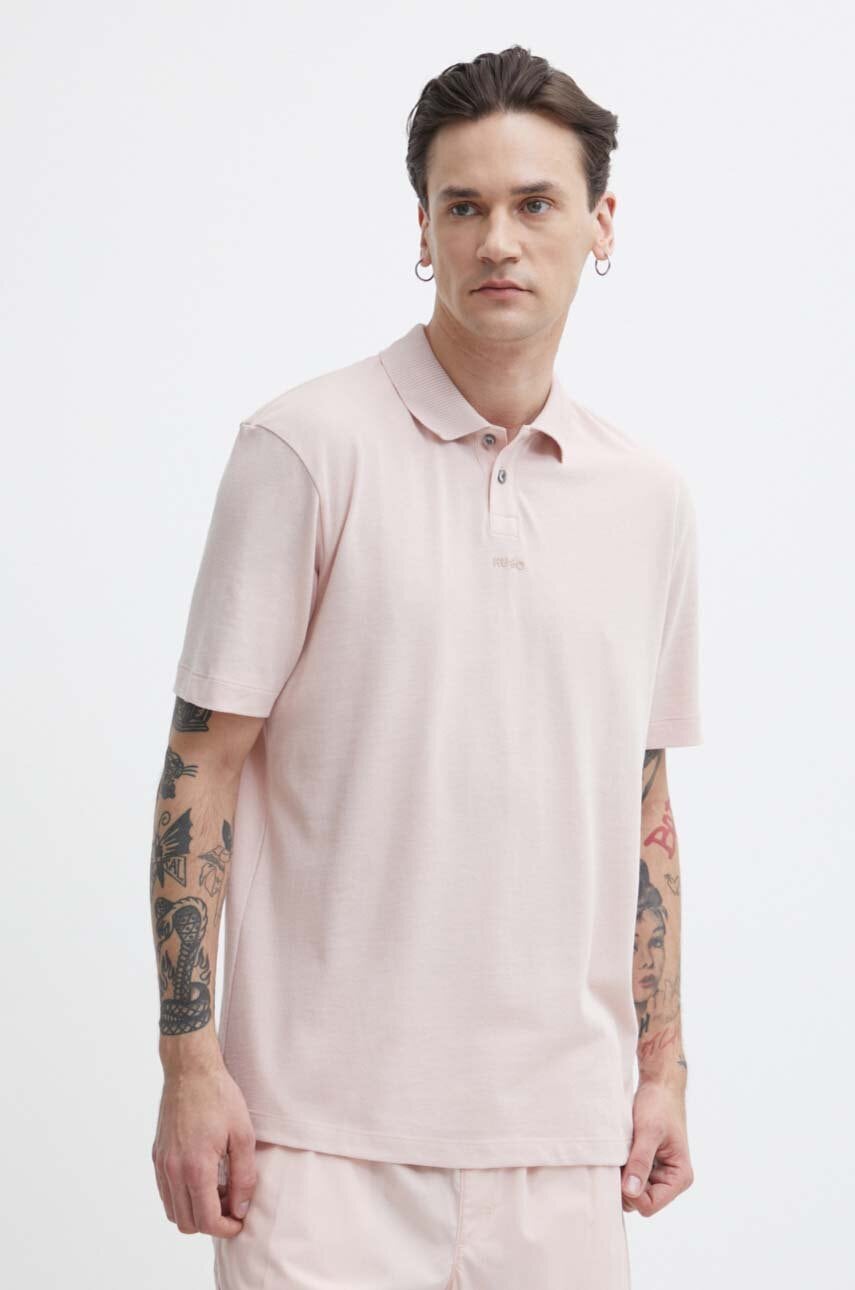 HUGO  Bavlněné polo tričko