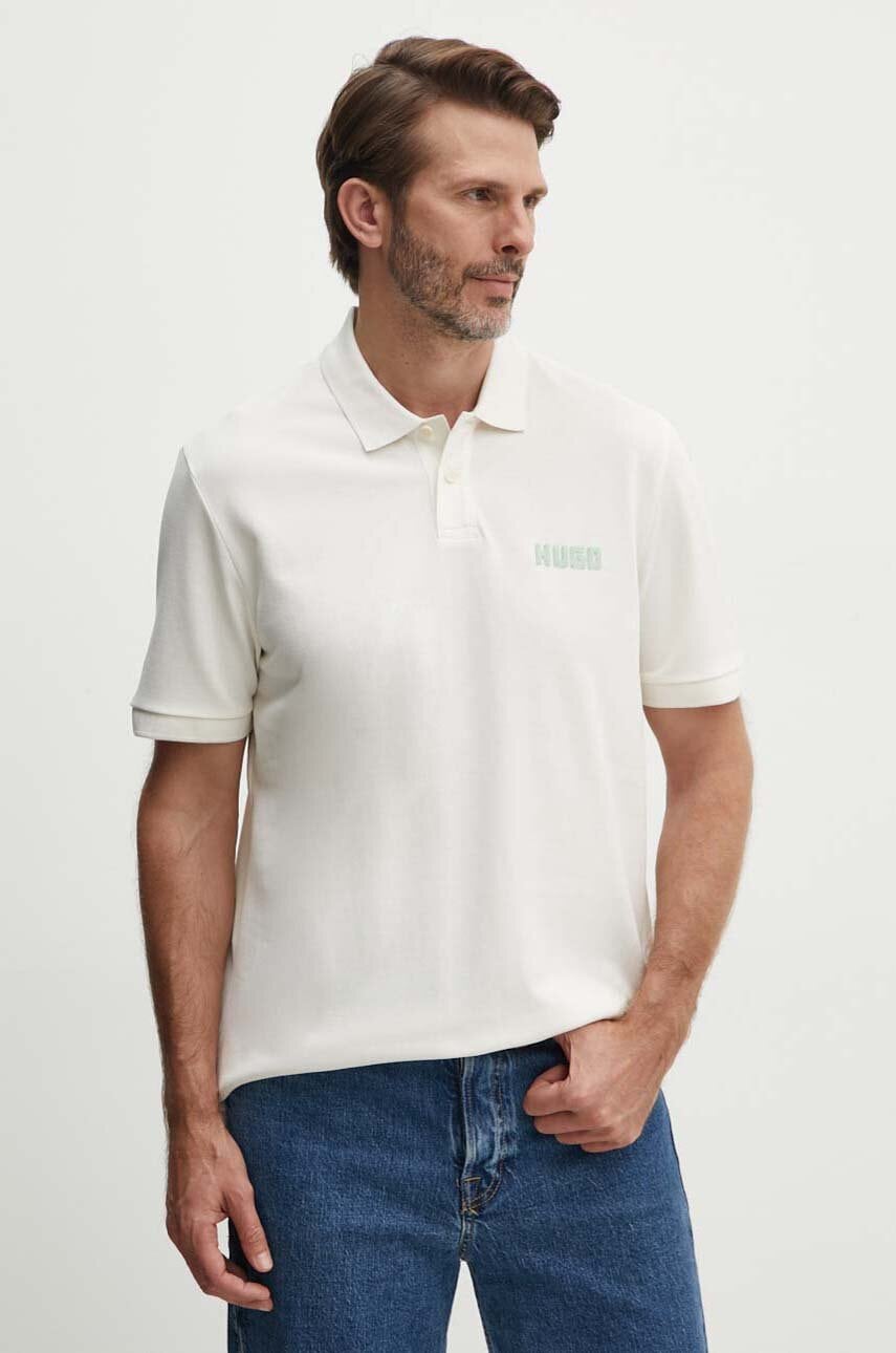 HUGO  Bavlněné polo tričko