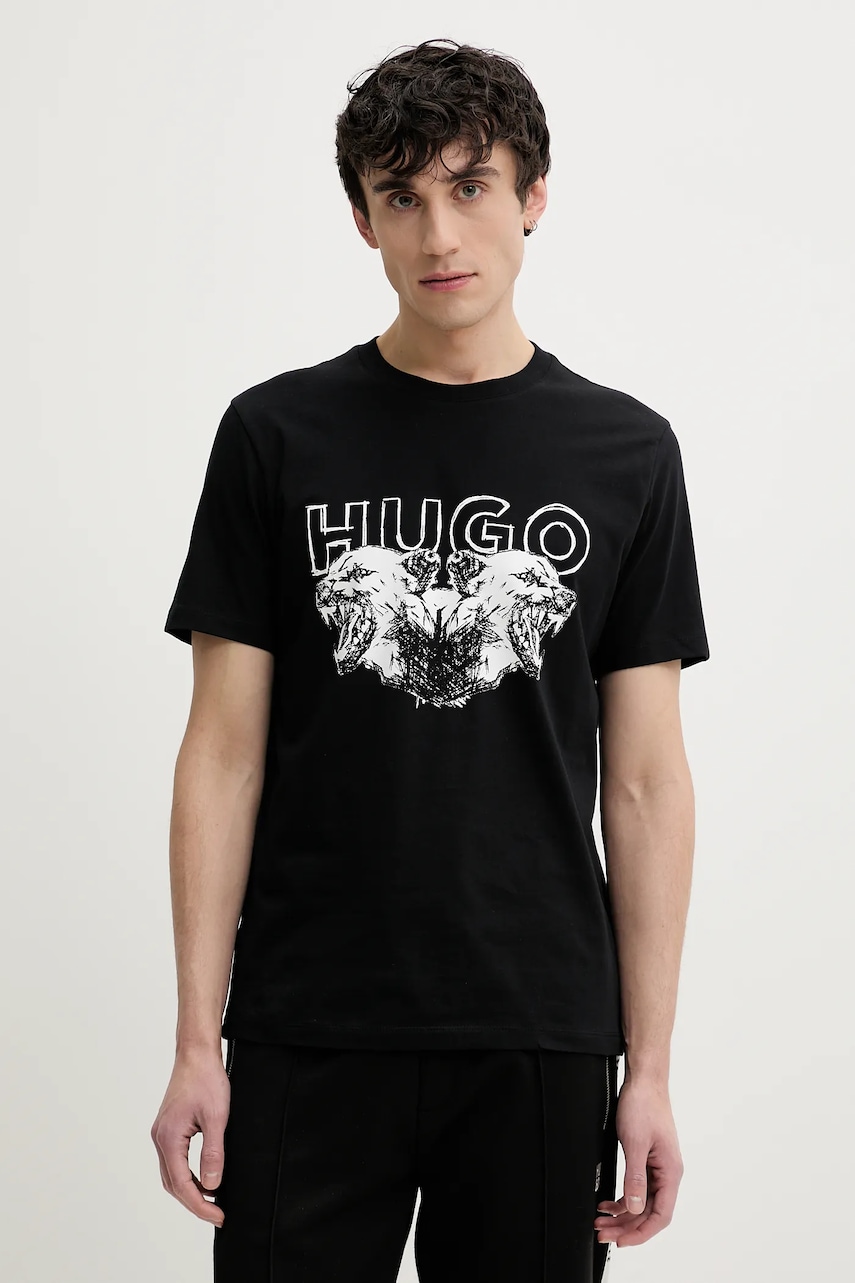 HUGO  Bavlněné tričko  Durro