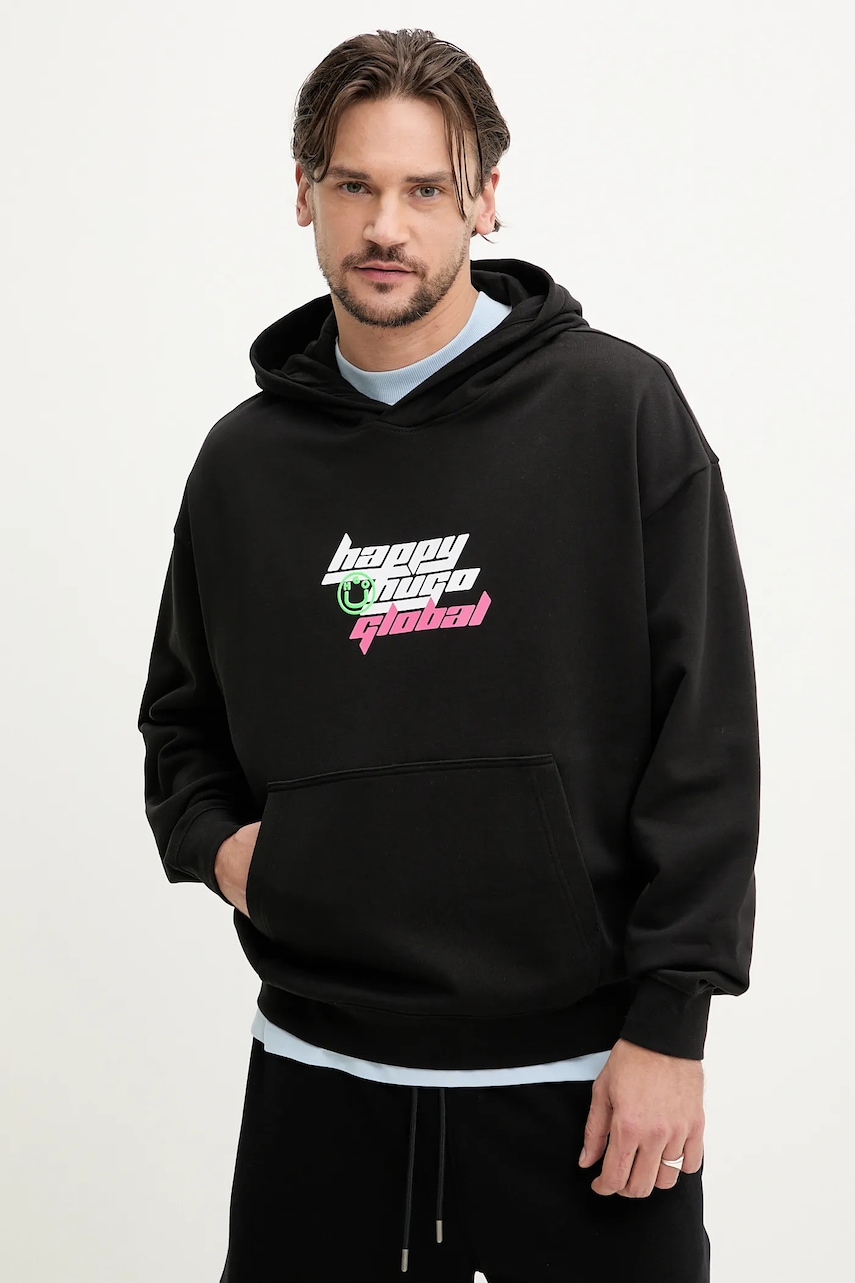 HUGO Blue  Bavlněná mikina