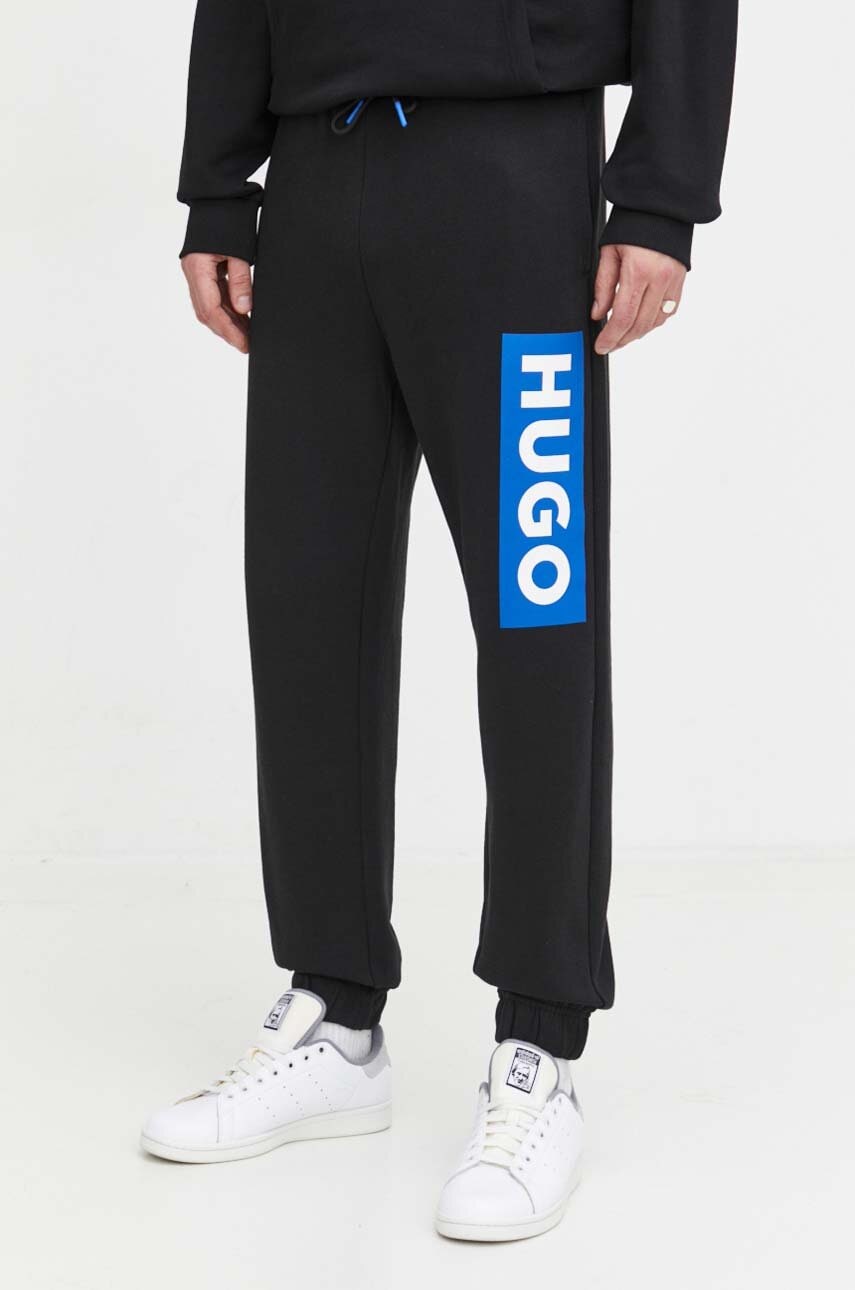HUGO Blue  Bavlněné tepláky  Nuram