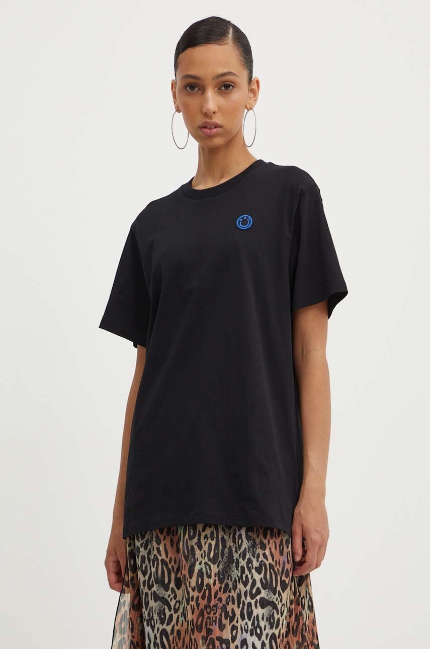 HUGO Blue  Bavlněné tričko  Vintage Tee_B_1