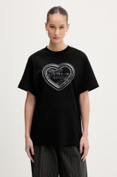 HUGO Blue dámské bavlněné Vintage Tee_B_8