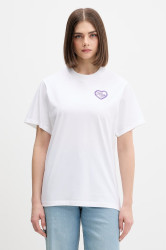 HUGO Blue dámské bavlněné Vintage tričko_B_8