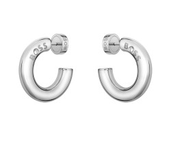 Hugo Boss Fashion kruhové náušnice z oceli Live 1580689