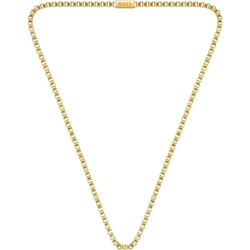 Hugo Boss Nadčasový pozlacený řetízek Chain for him 1580291