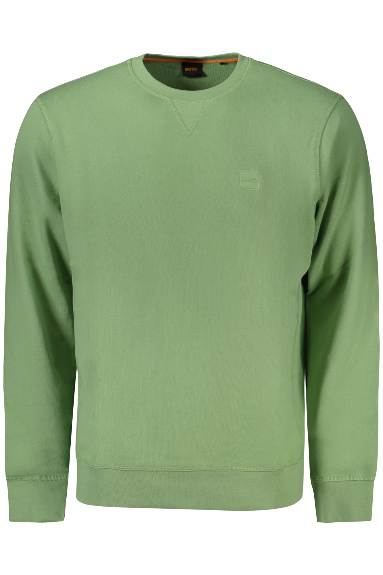 HUGO BOSS SWEATSHIRT WITHOUT ZIP MEN GREEN