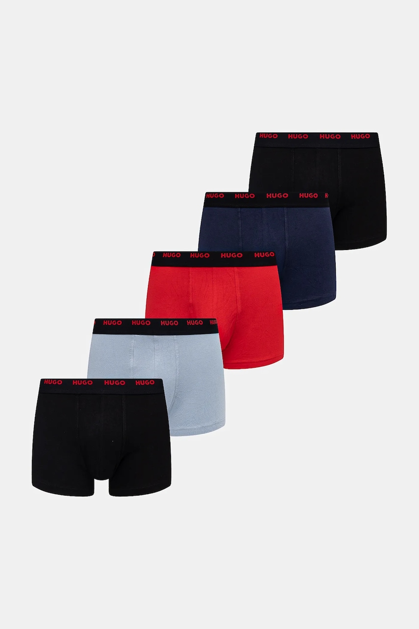 HUGO  boxerky pánské TRUNK FIVE PACK 5-pack