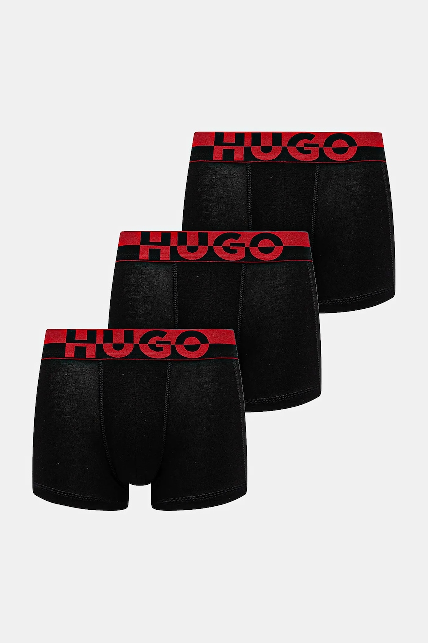 HUGO  Boxerky  TRUNK TR. SPLIT LOGO 3-pack