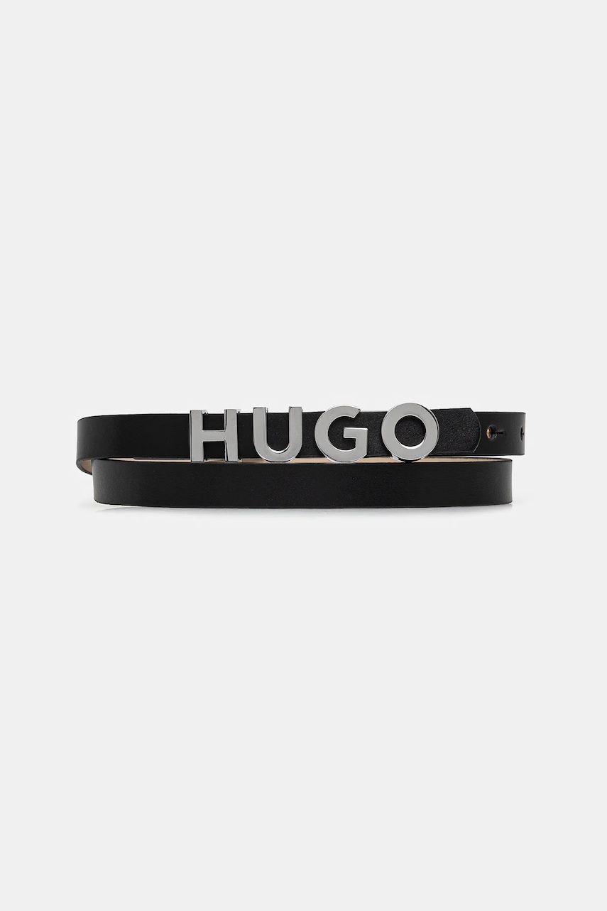 HUGO  dámské kožené Zula Belt 1,5cm