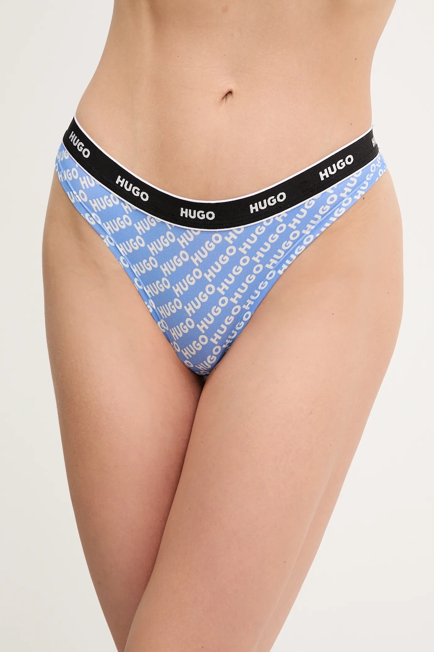 HUGO  Kalhotky brazilky  THONG STRIPE PYP