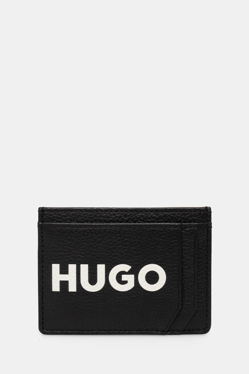 HUGO  Kožené pouzdro na karty